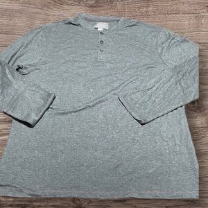 Men's Charcoal Button Down Shirt